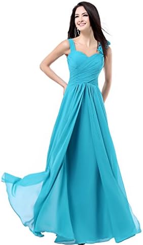 Balllily Women's Formal Bridesmaid Dress Gown Size 16 Turquoise