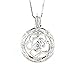 Mix 6 Different Designs 925 Sterling Silver Cage Pendants (Butterfly, Heart, Flower, Fox, Dragon, Pig)