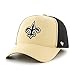 '47 NFL New Orleans Saints Draft Day Closer Stretch Fit Hat, One Size, Light Gold