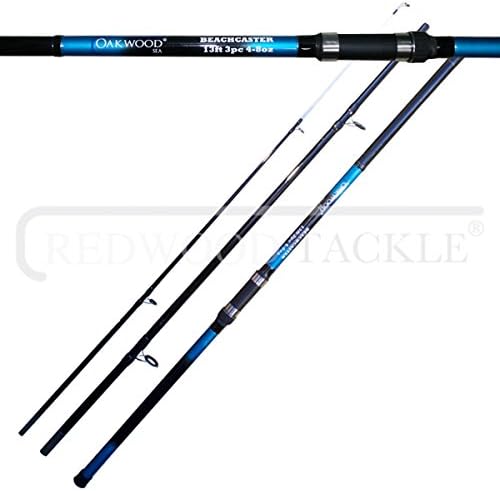 Beach Pier/Bass Beachcaster Surf fishing Rod 13ft 3pc X 2 RODS
