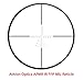 Athlon Optics Argos BTR 6-24 x 50 Direct Dial Side Focus Riflescope, 214061 w/ 2 Medium Mounts Bundle