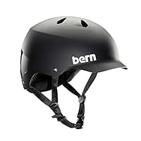 BERN - Summer Watts EPS Helmet, Matte Black, Large