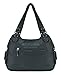 Scarleton Double Zipper Washed Shoulder Bag H133607 - Blue