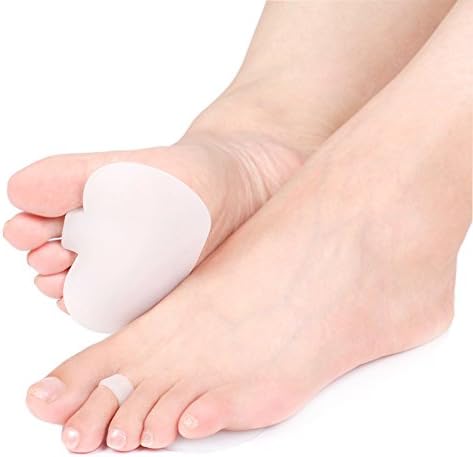 Forefoot Cushions 2 Pcs - Gel Pad Ball of Foot Cushion for Rapid Foot Pain Relief