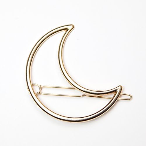 Hair Clips by eFemme USA | Hair Accessories for Women, Gold Moon (1pc)