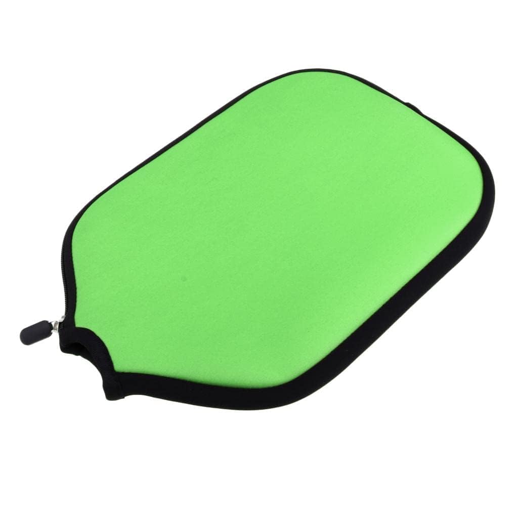 zalati Pickleball Paddle Cover Pickleball Racket Case Neoprene Bag with Zipper for Protection - Green