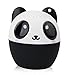 Mini Bluetooth Speaker - 2 inches tall, Crytal Clear Room-Filling Sound, Portable Wireless Speaker. Rechargeable, Cordless, Mini Travel Speaker. For iPhone, iPod, MP3 Player, Etc.. Black & White