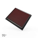 K&N Engine Air Filter: High Performance, Premium, Washable, Replacement Filter: 2010-2019 Toyota/Lexus/Mitsubihi L3/L4 (Auris, RAV4 Hybrid, Prius, NX300h, CT300h, Eclipse Cross), 33-2435