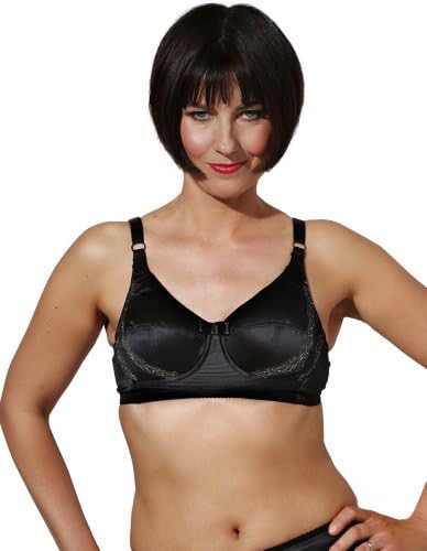 Di Murini Rowena Black Mastectomy Bra CRB2001 32DD