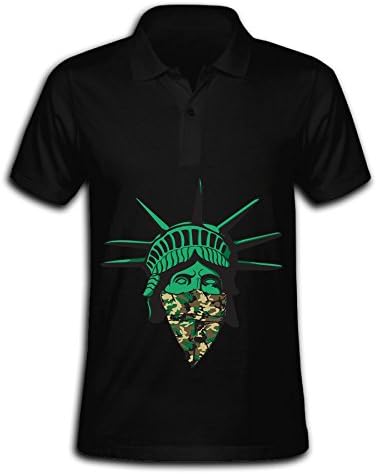 Cotton Polo Shirt Statue Of Liberty Blind Bandit Short Sleeve Shirts