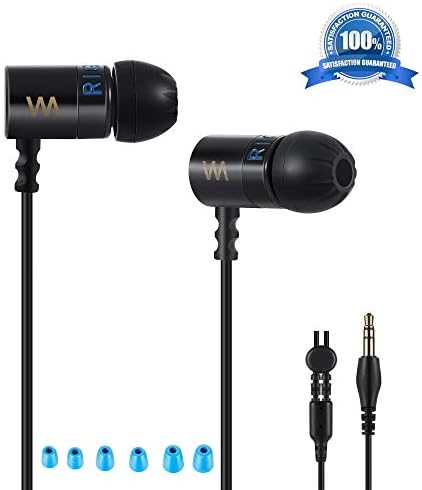 VonMuExperience Sound 3060 Earbuds - Wired in-Ear Headphones with Durable TPE Cable, Noise Isolation, and Deep Bass,Dual Drivers, Ultra-Clear Stereo