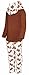 Unique Baby Girls 3 Piece Thanksgiving Fun Turkey Print Legging Set