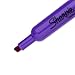 SHARPIE 25019 Tank Style Highlighters, Chisel Tip, Lavender, Box of 12