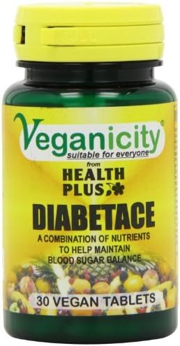 Veganicity DiabetACE Diabetic Multivitamin Supplement - 30 Tablets by Veganicity
