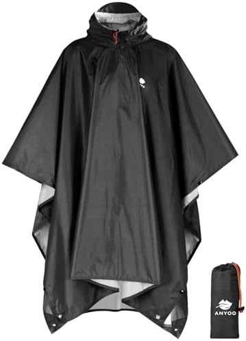 Amazon.com: Rain Poncho : Clothing, Shoes & Jewelry