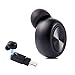 Single Bluetooth Headsets,Mini Bluetooth Earbuds Invisible Bluetooth Headphones with Built-in Mic,Sports Noise Cancelling in-Ear Earphone Car Headset Fit for iPhone Samsung and Other Android Phones