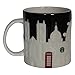 STARBUCKS London Mug with Relief Design Height 10.5 cm Diameter 9.3 cm Stoneware Dishwasher and Microwave Safe