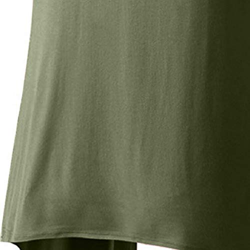 Cute Tops for Women,YEZIJIN Women's Soft Drape Cardigan Short Sleeve Smock Sun Wear Blouse Tops Clothes for Teen Girls Army Green