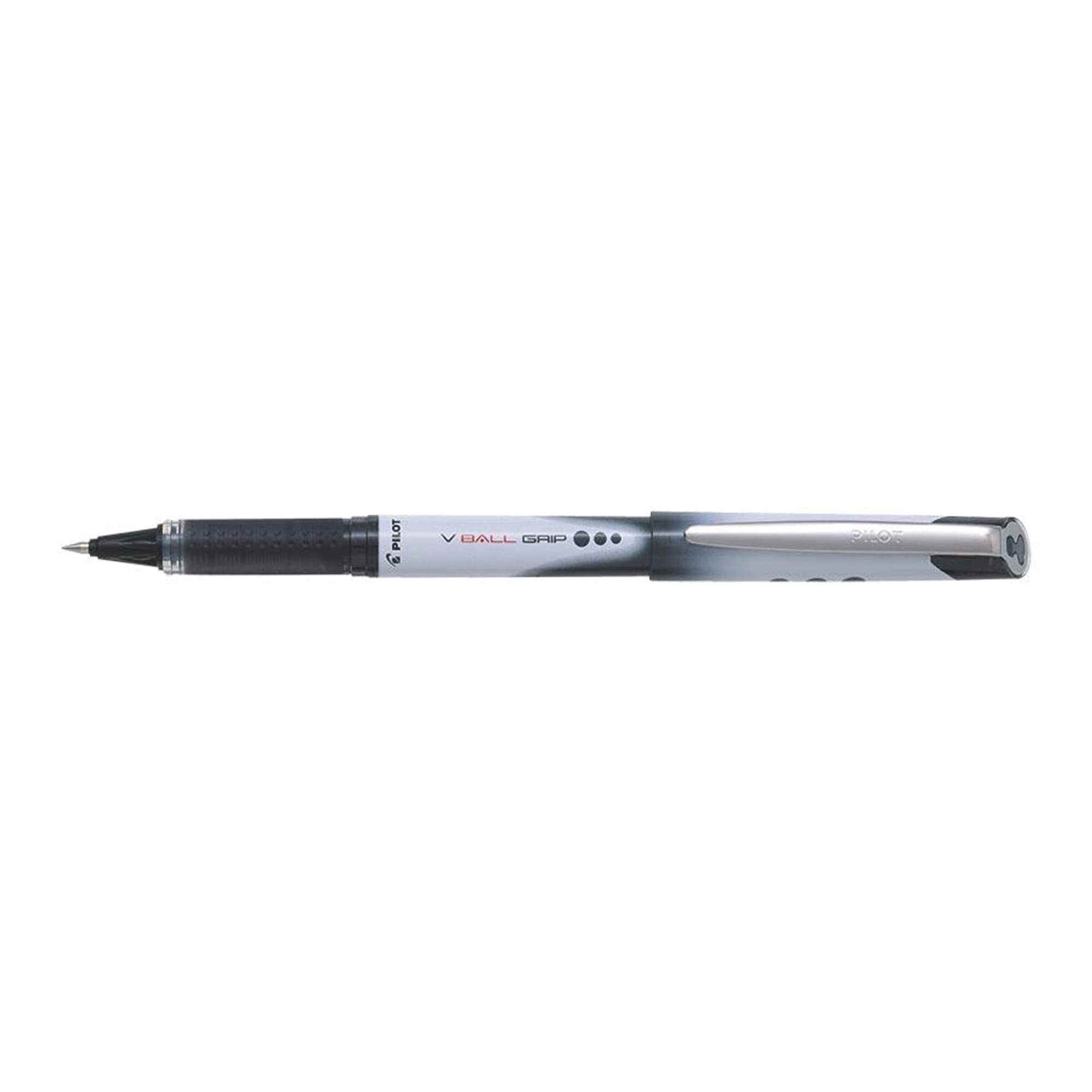 Pilot Vball 5 Grip Liquid Ink Rollerball 0.5 mm tip (Box of 12) - Black