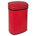 New Red 13-Gallon Touch Free Sensor Automatic   Kitchen Office