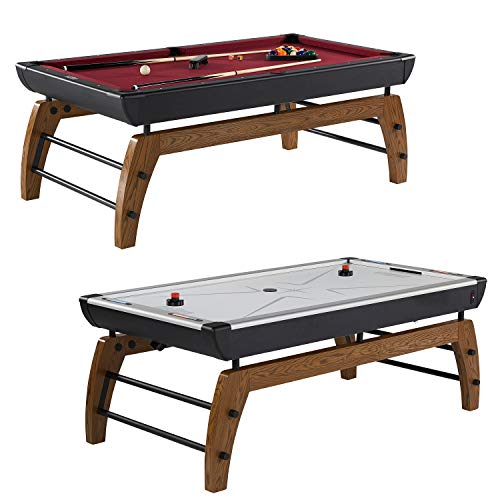 Hall of Games Edgewood Collection Billiard and Foosball Game Table