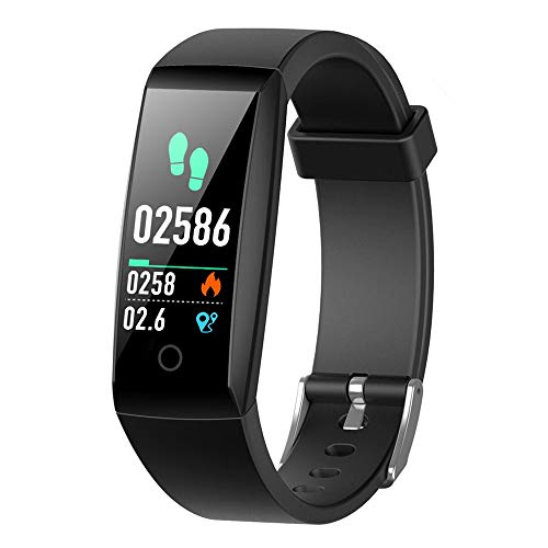 iPosible Fitness Tracker, Orologio Fitness Braccialetto Pressione Sanguigna Cardiofrequenzimetro da Polso Impermeabile…