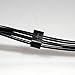 5-Way Power Splitter Cable for Korg Volca by MyVolts - Black (5-Way Splitter + PSU)