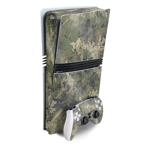 Glossy Glitter Gaming Skin Compatible with Sony PlayStation 5 PS5 Pro Bundle -…