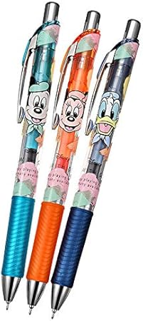 Amazon ディズニーストア 公式 ミッキー ミニー ドナルド エナージェル インフリー 0 5 ペイント ジェルインクボールペン 文房具 オフィス用品