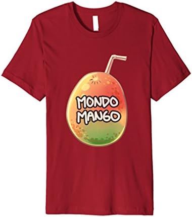 Mens Mondo Mango T-Shirt Medium Cranberry
