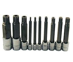 ATD Tools 13781 10-Piece Extra Long Triple Square