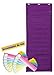 Pacon Dry Erase Pocket Chart, Daily Activities, Purple, 13