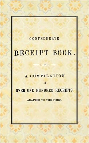 Confederate Receipt Book West Johnston Publishers