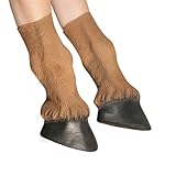 KINGMAS Adult Latex Horse Hooves Halloween Costume Gloves Prop