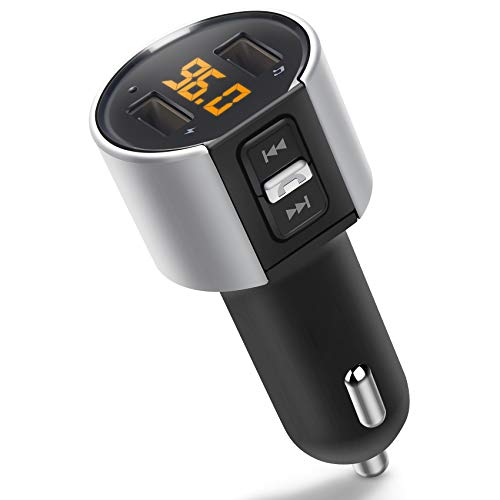 Bluetooth FM Transmitter for Car, Wireless Bluetooth FM Radio
