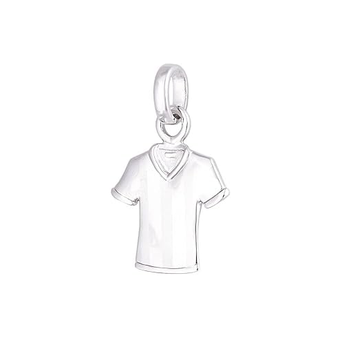 ASS 925 Silber Anhänger Kinder Damen Herren Kettenanhänger Fußball Trikot T-Shirt