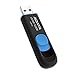 ADATA UV128 128GB USB 3.0 Retractable Capless Flash Drive, Blue (AUV128-128G-RBE)