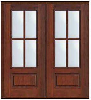 Hurricane Patio Double Door 80 Fiberglass 3 4 Lite 4 Lite Sdl