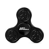 GoTwiddle Spinner Fidget Toy Metal Triangle Hand Spinner - High Speed Bearing - Stainless Steel Metal Frame - for Calm Focus ADHD Autism - Kids Adult - Spin 2-5 Minutes - (Zephy)