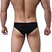 Nightaste Men's Comfort Bikini Briefs Lightweight Soft Triangle Underwear (XL, Style1-2Blacks)
