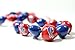 NFL Buffalo Bills Go Nuts Kukui Nut Lei Necklace