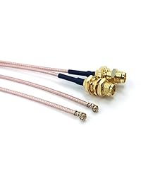 Paquete de 4 U. FL de RF (IPEX   IPX) Mini PCI a RP SMA hembra Wifi Antena Pigtail Cable Coaxial de rg 178 Pérdida baja