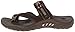 Skechers Women's Reggae Trailway Flip Flop, Chocolate/Cream, 7 M US