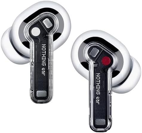 Ear Auriculares inalambricos Bluetooth con Integración de ChatGPT, Audio Hi-Res, Cancelación de Ruido Activa Inteligente, Ecualizador Avanzado y hasta 40,5 Horas de reproducción - Blanco