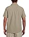Columbia Men's Silver Ridge Short Sleeve Shirt, Medium, Fossil