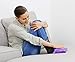Nature Creation Reusable Microwave Heat Pad - Microwave Heating Pad for Neck and Shoulders, Cold Compress & Hot Pack, Heat Pack Warming Pad, Microwavable Heating Pads for Cramps, Purple Flowers 1 pack