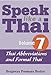 Speak Like a Thai, Vol. 7: Thai Abbreviations and Formal Thai