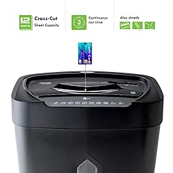Aurora 12-Sheet Crosscut Paper and Credit Card