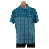 adidas Golf Men's Climacool Window Pane Printed Polo