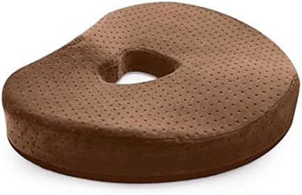 G&M Seat Cushion Memory Foam Comfort for Office Chairs Recliner Wheelchair Car for Lower Back Pain Tailbone Injury Sciatica Hemorrhoid